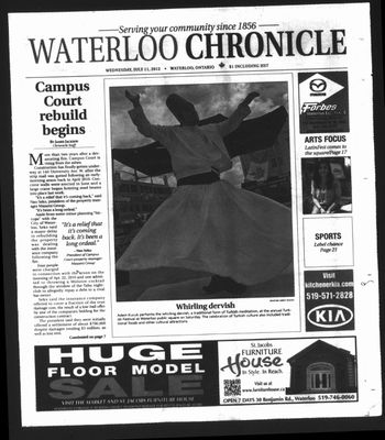 Waterloo Chronicle (Waterloo, On1868), 11 Jul 2012