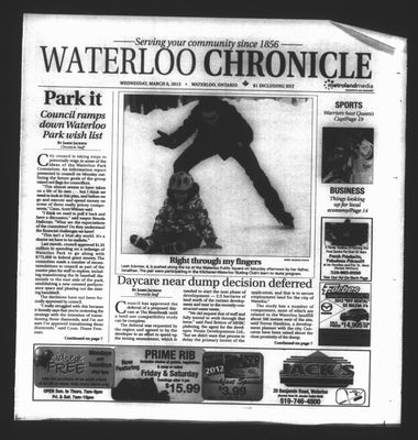 Waterloo Chronicle (Waterloo, On1868), 6 Mar 2013