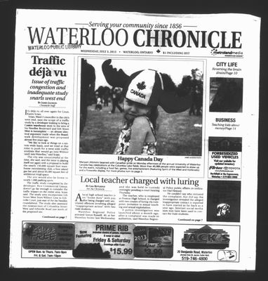 Waterloo Chronicle (Waterloo, On1868), 3 Jul 2013