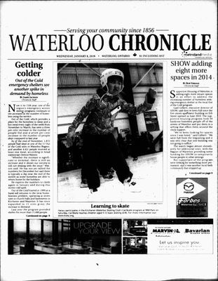 Waterloo Chronicle (Waterloo, On1868), 8 Jan 2014