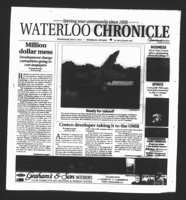 Waterloo Chronicle (Waterloo, On1868), 2 Jul 2014