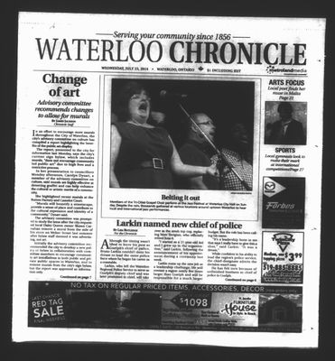 Waterloo Chronicle (Waterloo, On1868), 23 Jul 2014