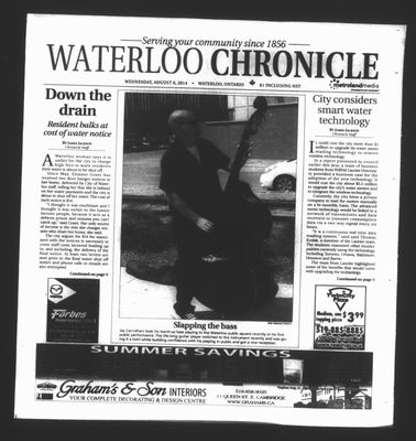 Waterloo Chronicle (Waterloo, On1868), 6 Aug 2014