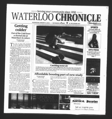 Waterloo Chronicle (Waterloo, On1868), 13 Aug 2014