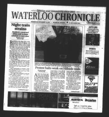 Waterloo Chronicle (Waterloo, On1868), 12 Nov 2014