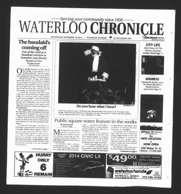 Waterloo Chronicle (Waterloo, On1868), 19 Nov 2014