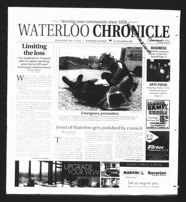 Waterloo Chronicle (Waterloo, On1868), 13 May 2015