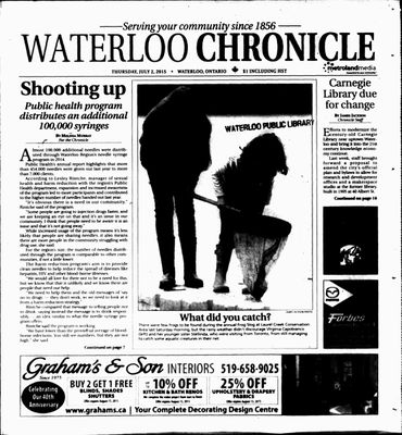 Waterloo Chronicle (Waterloo, On1868), 2 Jul 2015