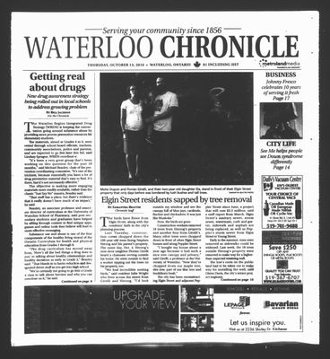 Waterloo Chronicle (Waterloo, On1868), 13 Oct 2016