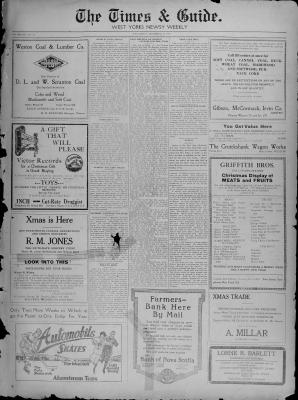 Times & Guide (Weston, Ontario), 18 Dec 1918