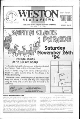 Weston News & Views (199304), 3 Nov 1994