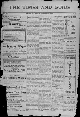 Times & Guide (1909), 27 Nov 1908