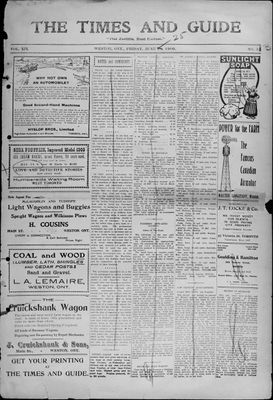 Times & Guide (Weston, Ontario), 18 Jun 1909