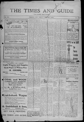 Times & Guide (Weston, Ontario), 25 Jun 1909