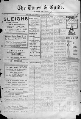 Times & Guide (1909), 25 Feb 1910