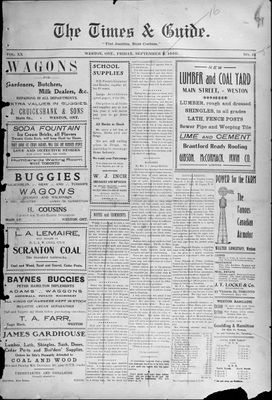 Times & Guide (1909), 16 Sep 1910