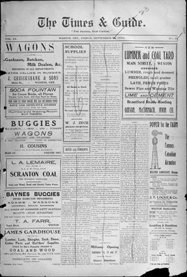 Times & Guide (1909), 23 Sep 1910