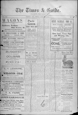 Times & Guide (1909), 21 Jul 1911