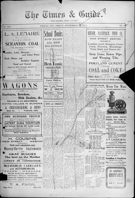 Times & Guide (1909), 29 Sep 1911