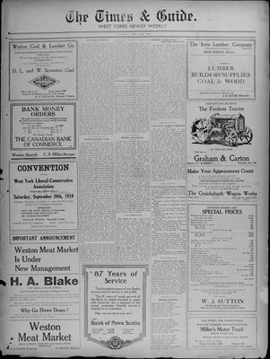 Times & Guide (1909), 10 Sep 1919