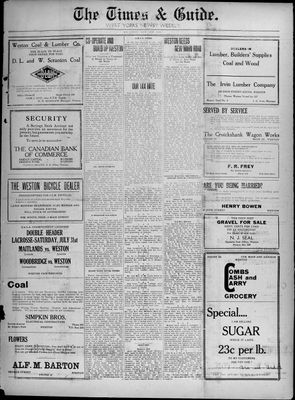 Times & Guide (1909), 28 Jul 1920