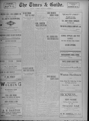 Times & Guide (1909), 30 Aug 1922