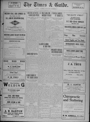 Times & Guide (1909), 6 Sep 1922