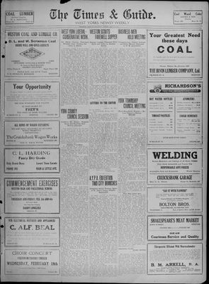 Times & Guide (1909), 4 Feb 1925