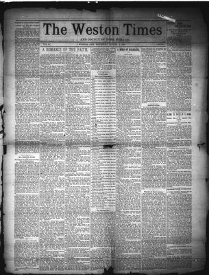 Weston Times (1966), 1 Mar 1894