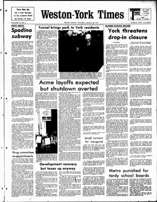 Weston-York Times (1971), 28 Jan 1971