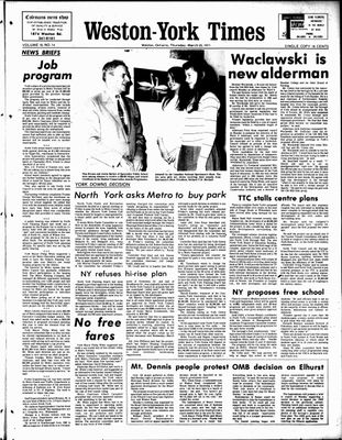 Weston-York Times (1971), 25 Mar 1971