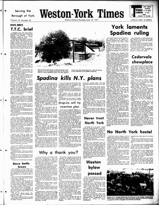 Weston-York Times (1971), 10 Jun 1971