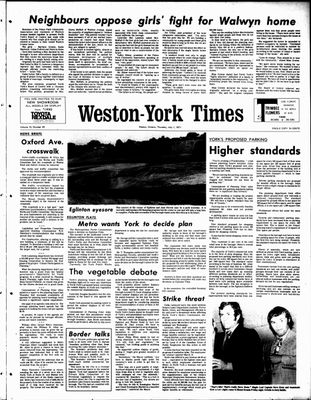 Weston-York Times (1971), 1 Jul 1971