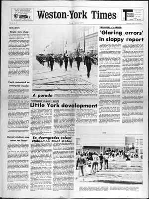 Weston-York Times (1971), 9 Sep 1971