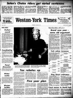 Weston-York Times (1971), 6 Jan 1972