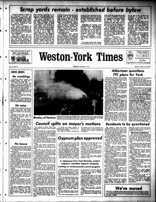 Weston-York Times (1971), 3 Aug 1972