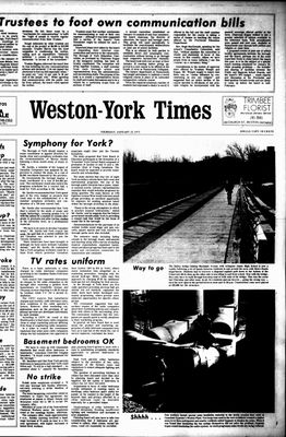 Weston-York Times (1971), 25 Jan 1973