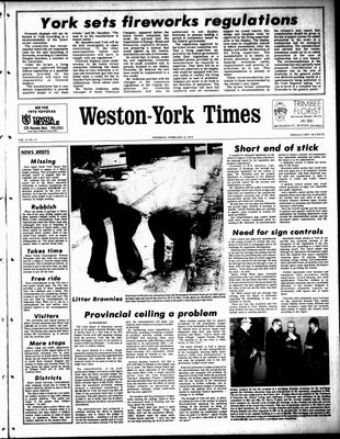 Weston-York Times (1971), 22 Feb 1973