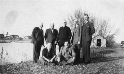 Members of Whitby Gun Club, 1941