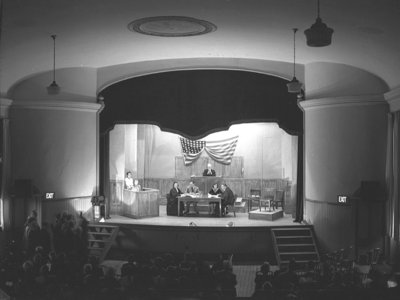 Town Hall Stage, c.1937