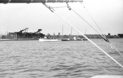 Coal Sheds at Whitby Harbour, 1937