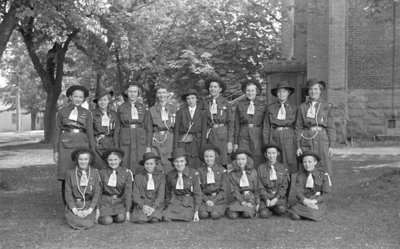 Girl Guide Troop, 1937