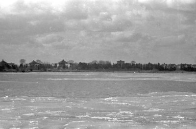 Whitby Harbour Looking West, 1937