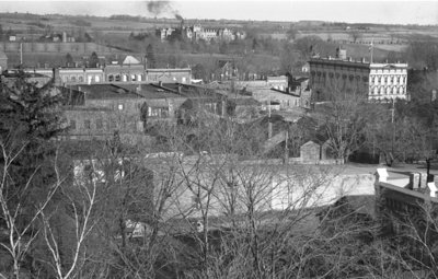 Looking East from All Saints' Anglican Church, c.1936