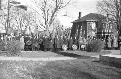 Remembrance Day Ceremony, 1936