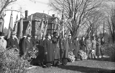 Remembrance Day Ceremony, 1936