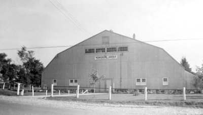 Brooklin Memorial Arena, 1954