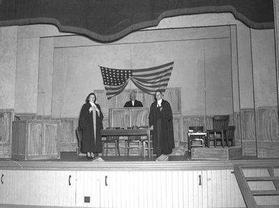 Town Hall Stage, 1950