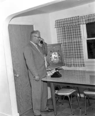 Mayor Harry Jermyn, 1955