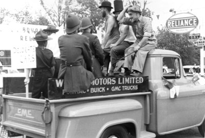 Whitby Centennial Parade, 1955